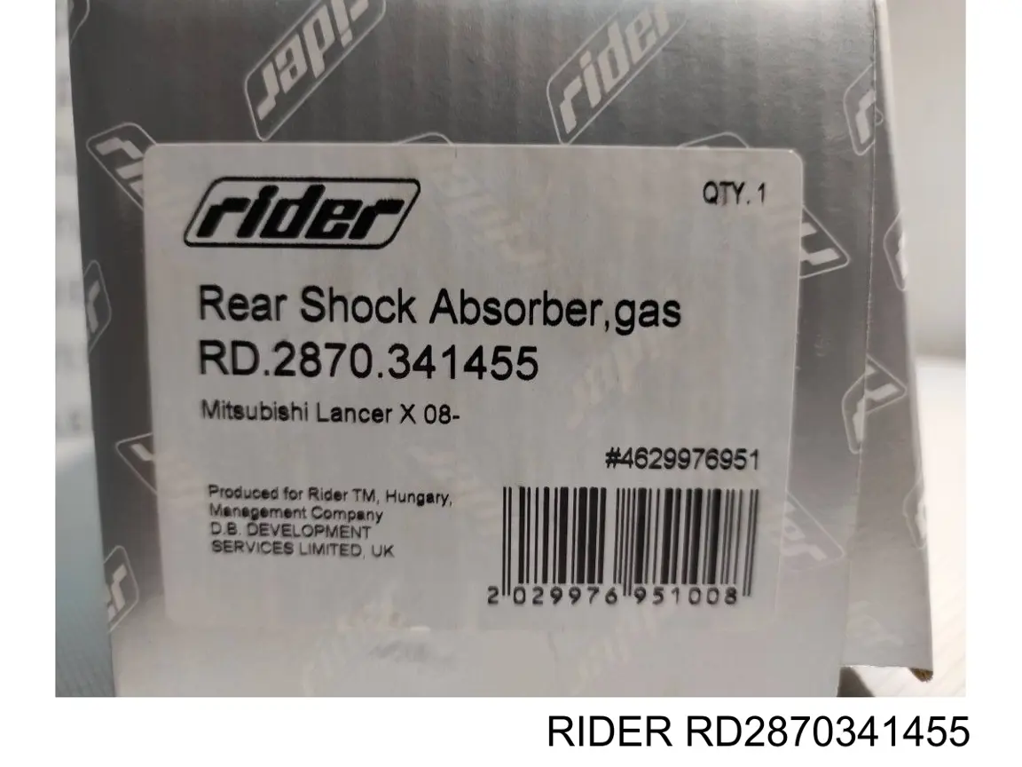 Стойка амортизатора задняя Rider RD2870341455 цена, от 24.59 USD