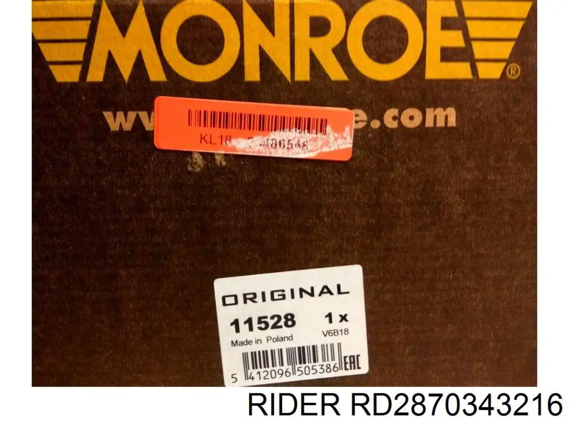 Стойка амортизатора задняя Rider RD2870343216 цена, от 21.26 USD