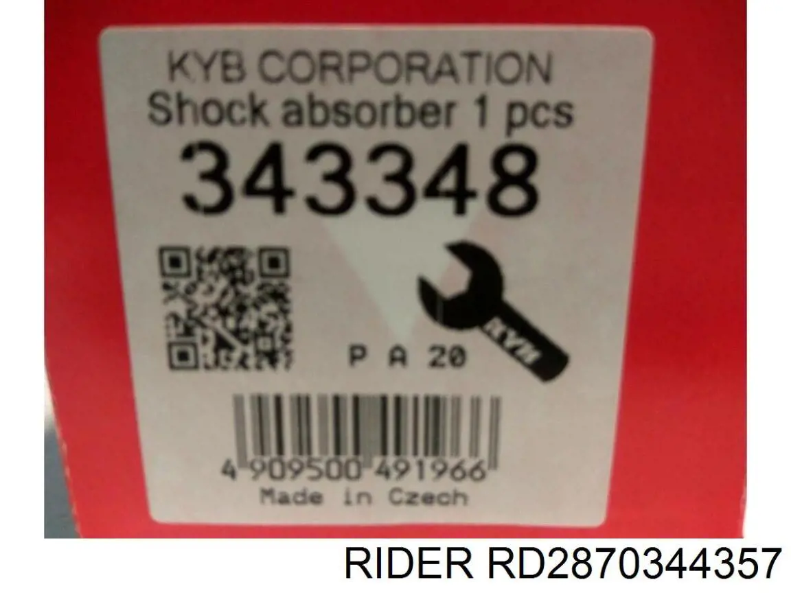 RD2870344357 Rider Амортизаторы задние