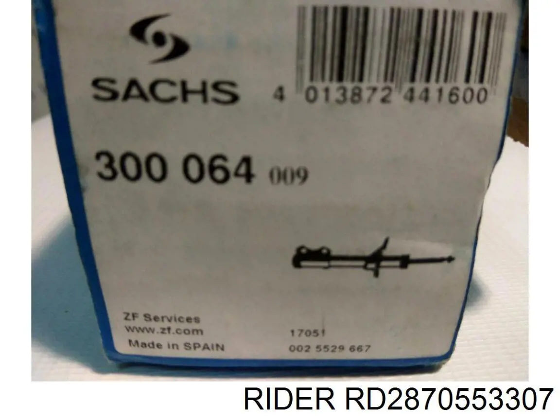 Задний амортизатор Rider RD2870553307