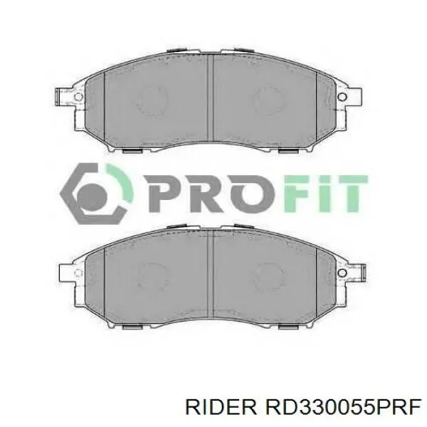 Колодки гальмівні передні, дискові RD330055PRF Rider