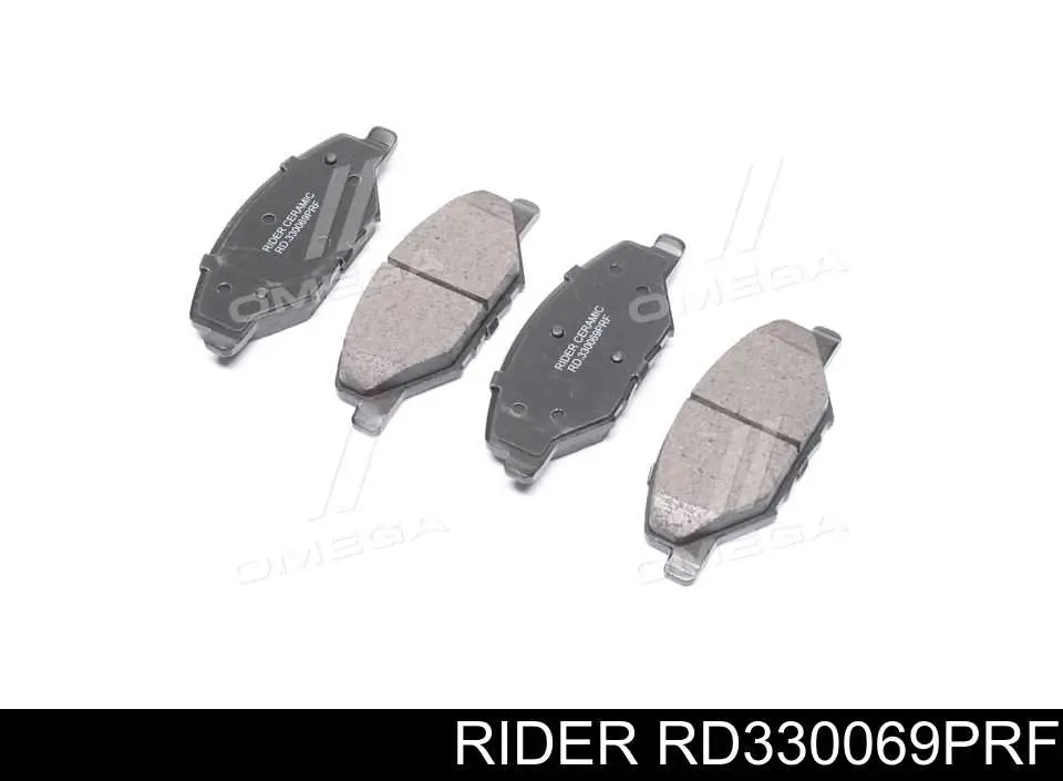 Передние тормозные колодки RD330069PRF Rider