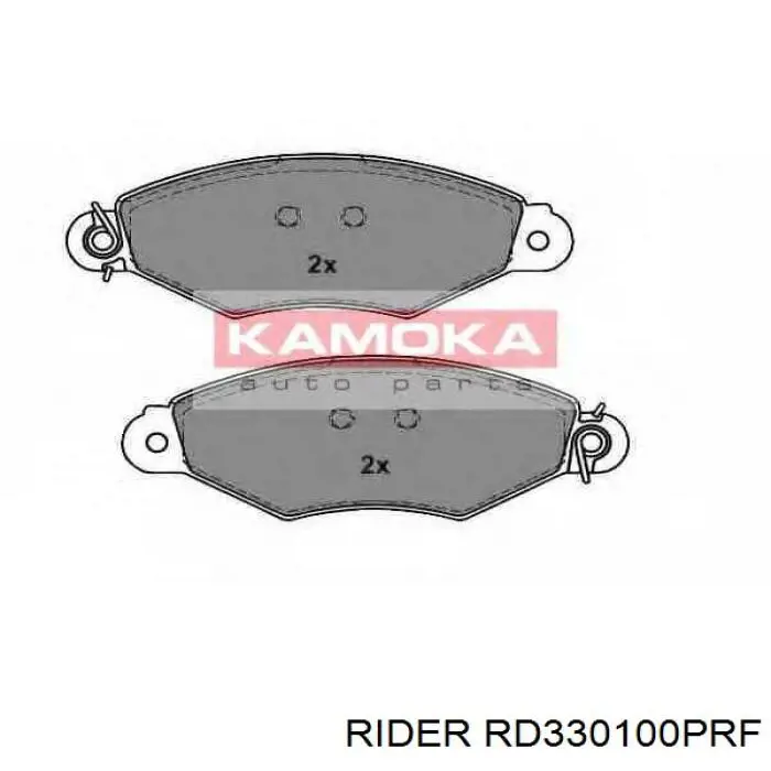 Передние тормозные колодки RD330100PRF Rider