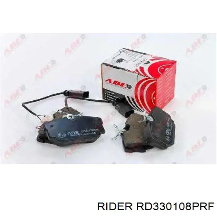 Купить RD330108PRF Rider Колодки тормозные задние, дисковые