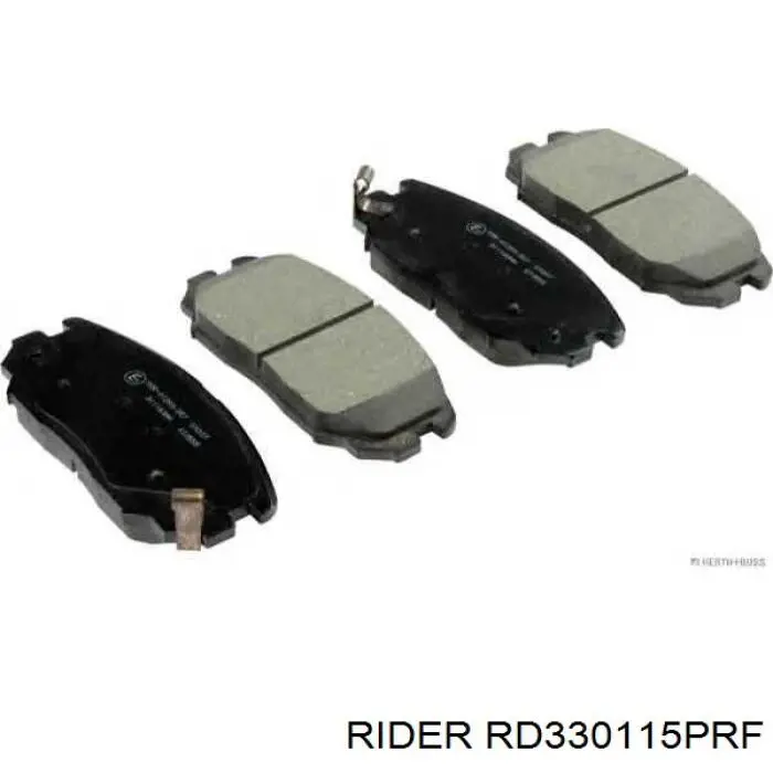 Колодки тормозные передние дисковые Rider RD330115PRF