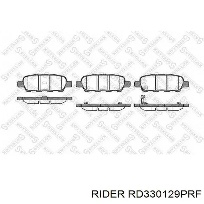 Колодки дисковые  Rider RD330129PRF цена, от 16.74 USD