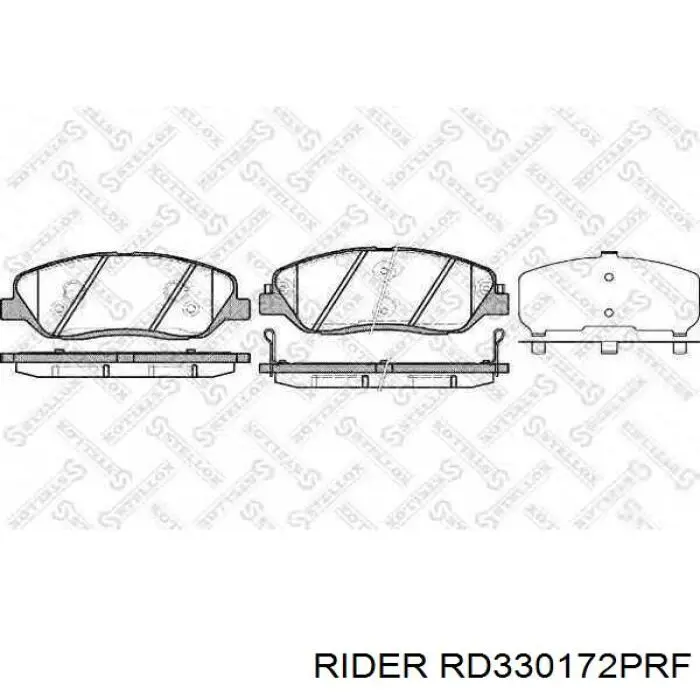 Купить RD330172PRF Rider Колодки тормозные