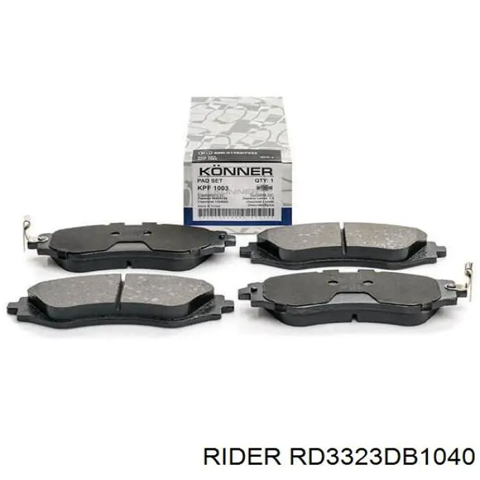 Купить RD3323DB1040 Rider Колодки тормозные