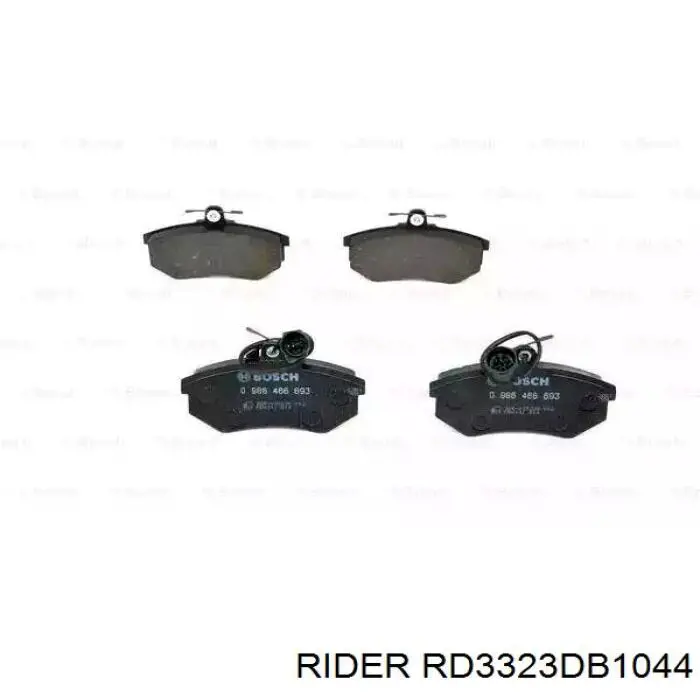 Колодки Rider RD3323DB1044 цена, от 12.46 USD
