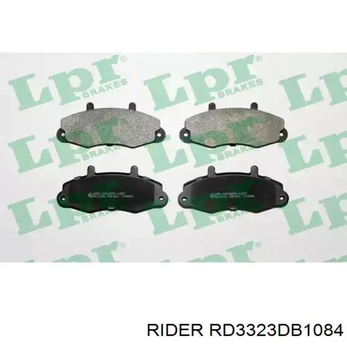 Передние тормозные колодки RD3323DB1084 Rider