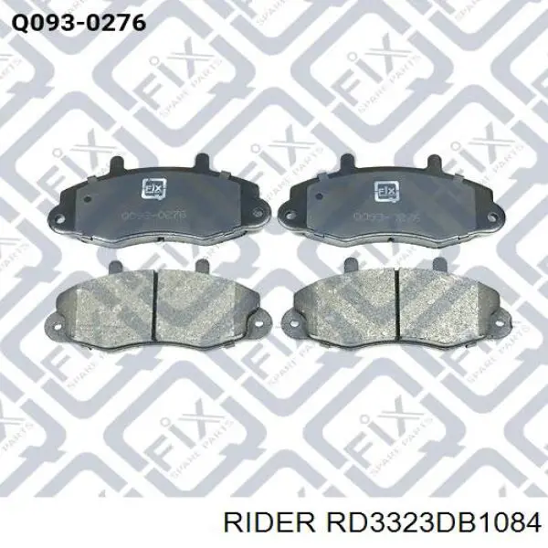 Колодки Rider RD3323DB1084 цена, от 15.50 USD