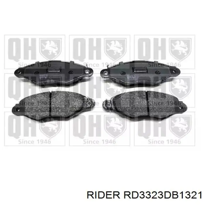 Купить RD3323DB1321 Rider Колодки тормозные