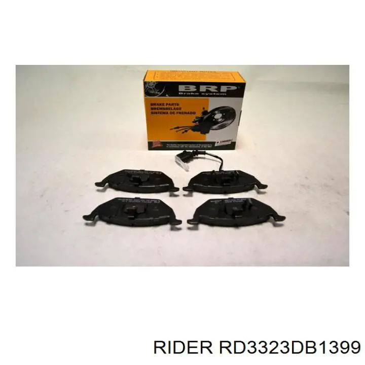 Колодки дисковые  Rider RD3323DB1399 цена, от 19.09 USD