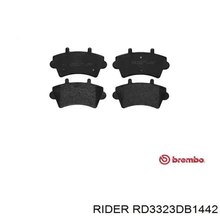 Купить RD3323DB1442 Rider Колодки тормозные