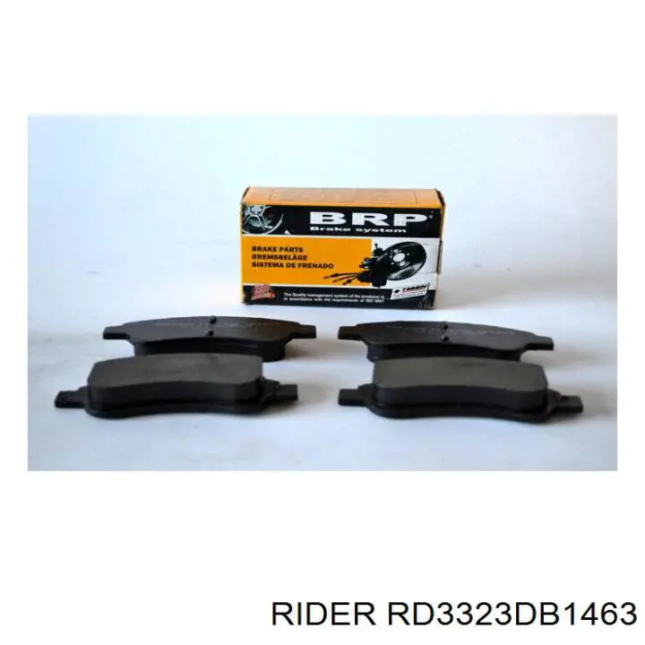 Купить RD3323DB1463 Rider Колодки тормозные