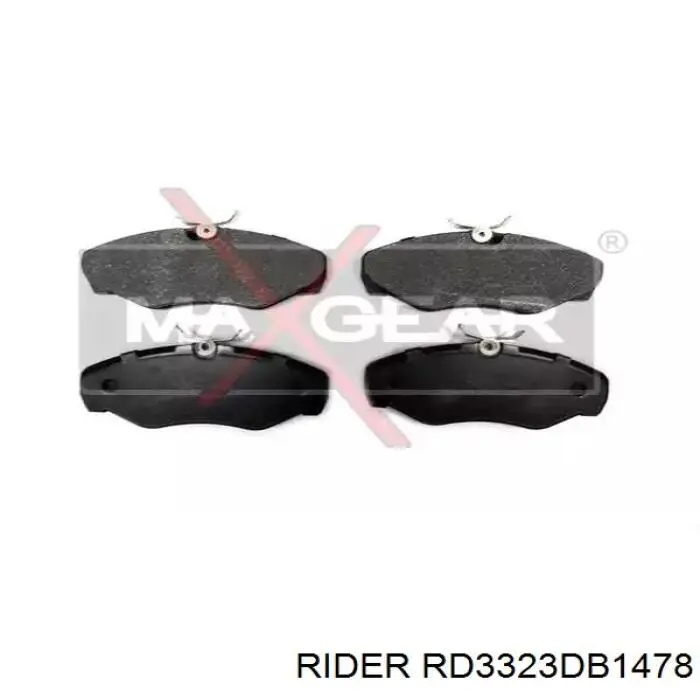 Купить RD3323DB1478 Rider Колодки тормозные
