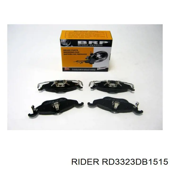 Задние тормозные колодки RD3323DB1515 Rider