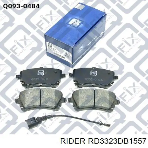 Купить RD3323DB1557 Rider Колодки тормозные задние, дисковые