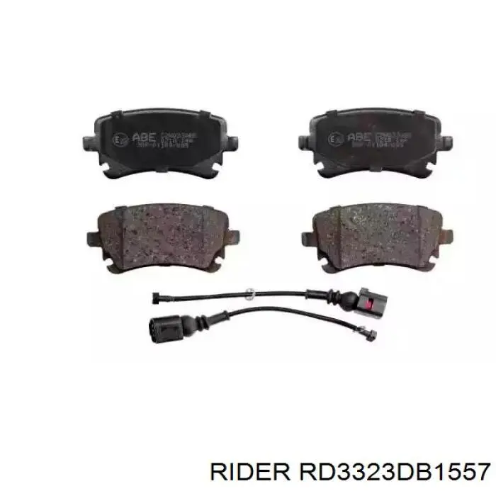 Колодки дисковые  Rider RD3323DB1557 цена, от 14.95 USD