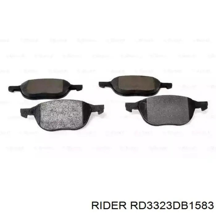 RD3323DB1583 Rider Колодки передние