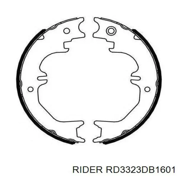Колодки дисковые  Rider RD3323DB1601 цена, от 11.31 USD