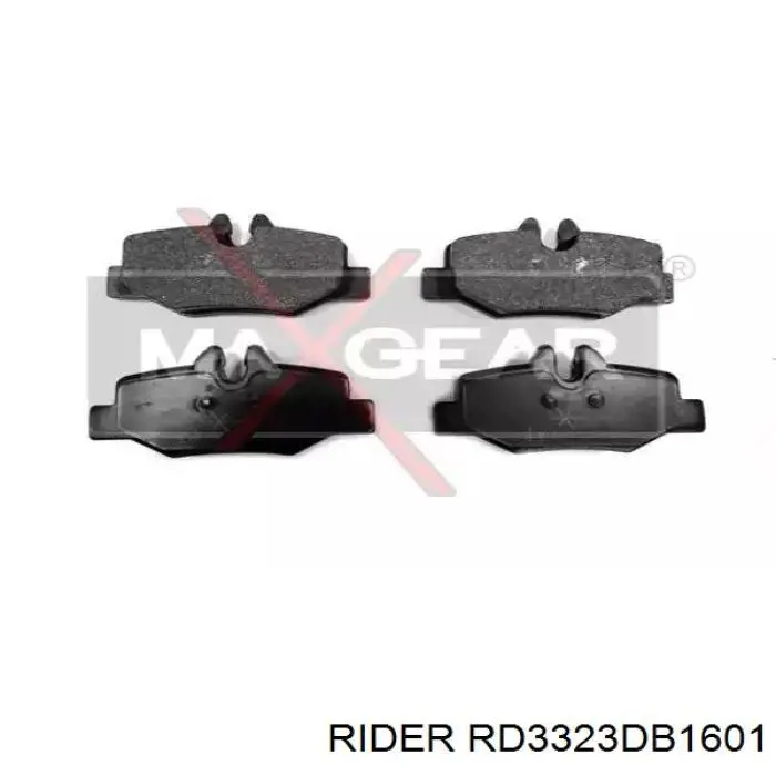 Купить RD3323DB1601 Rider Колодки тормозные задние, дисковые
