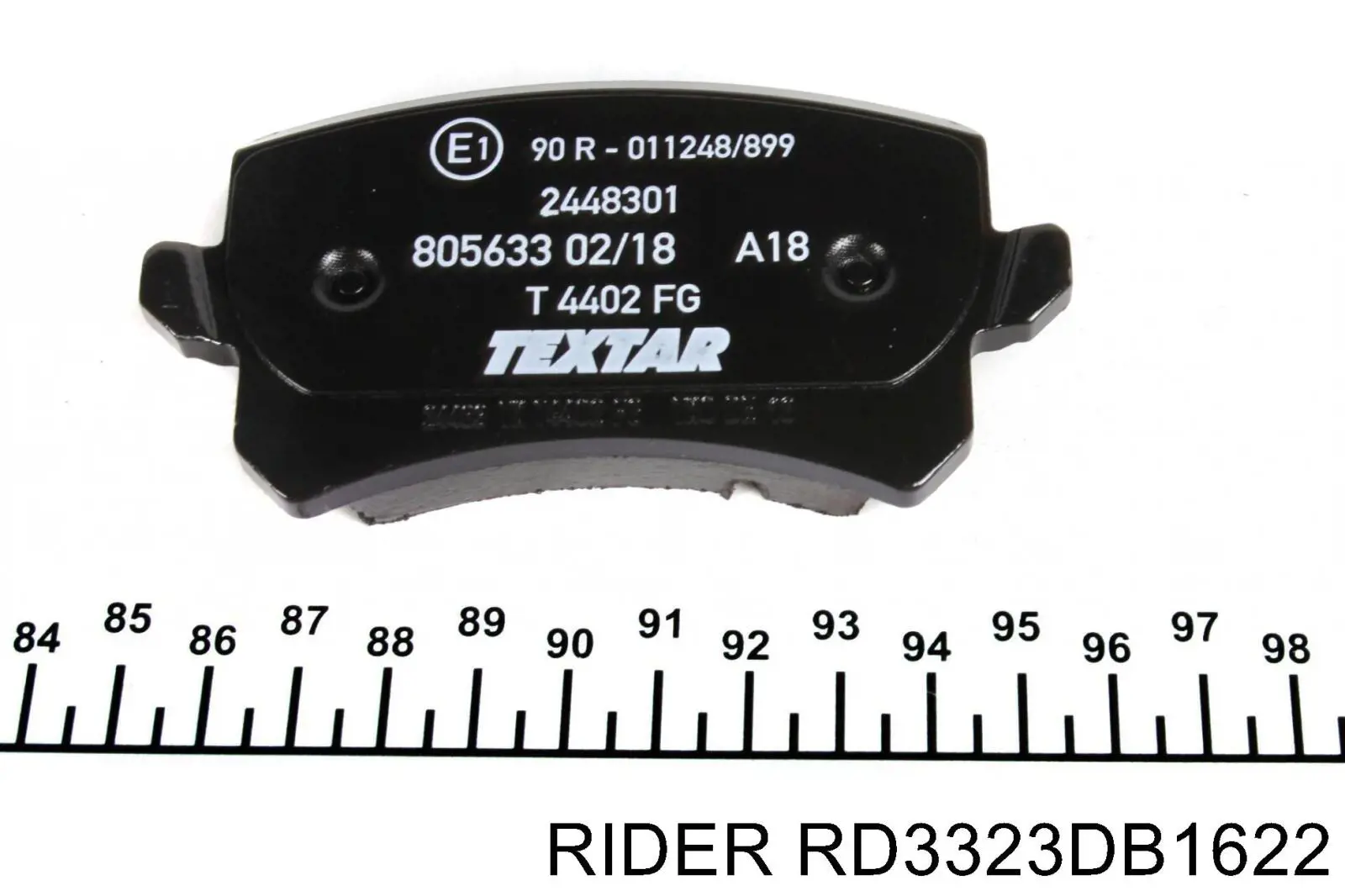 Колодки дисковые  Rider RD3323DB1622 цена, от 16.43 USD