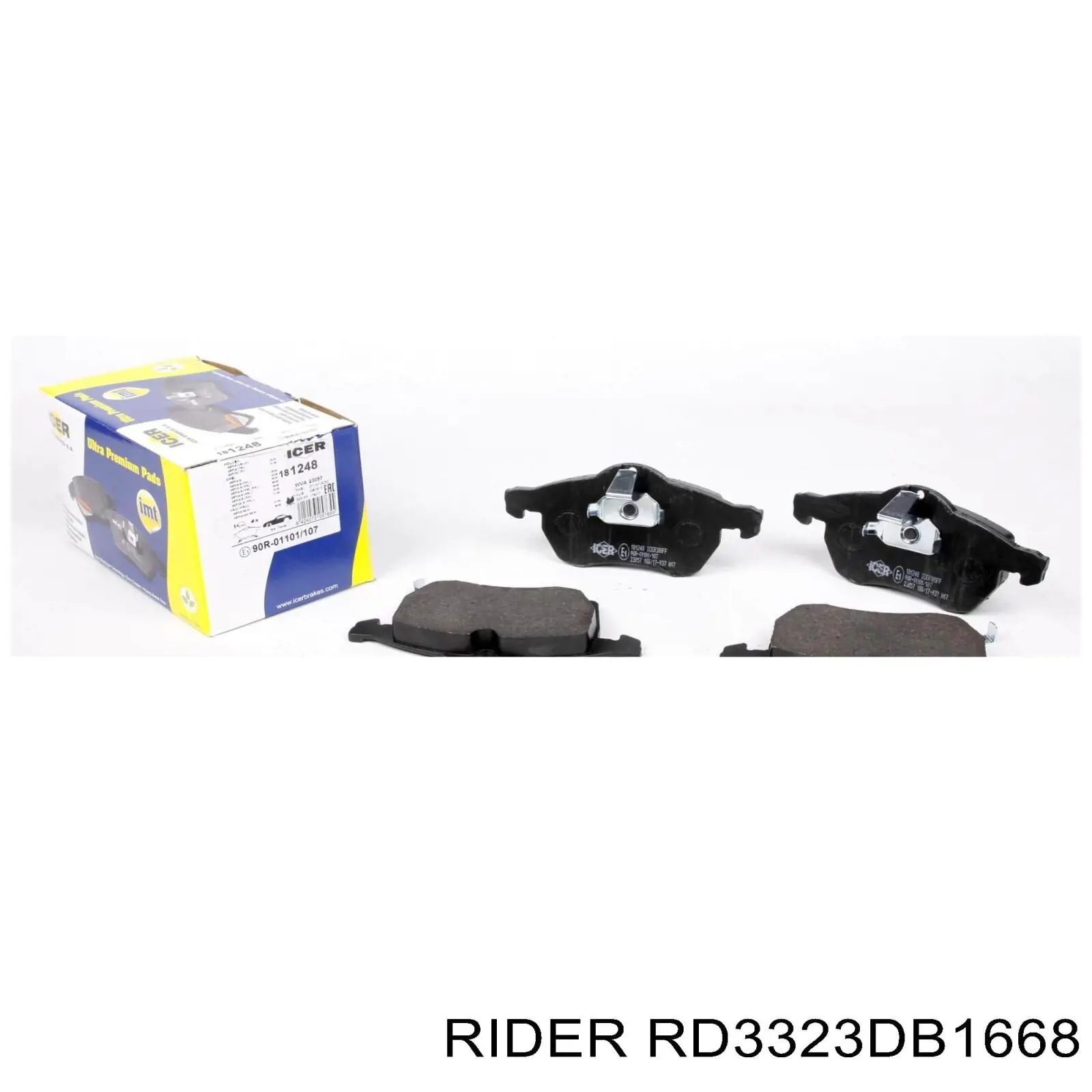 Колодки Rider RD3323DB1668 цена, от 18.77 USD