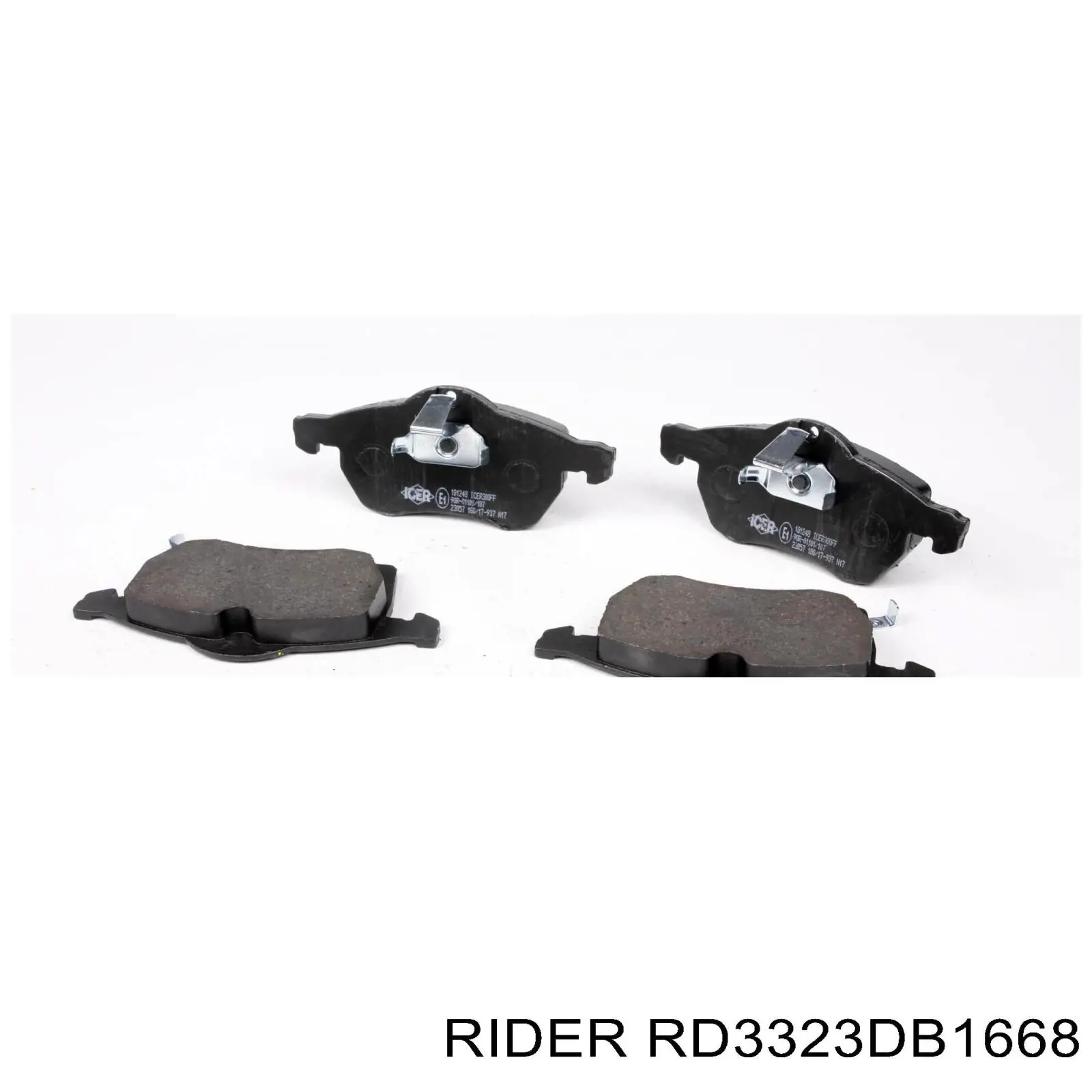 Купить RD3323DB1668 Rider Колодки тормозные
