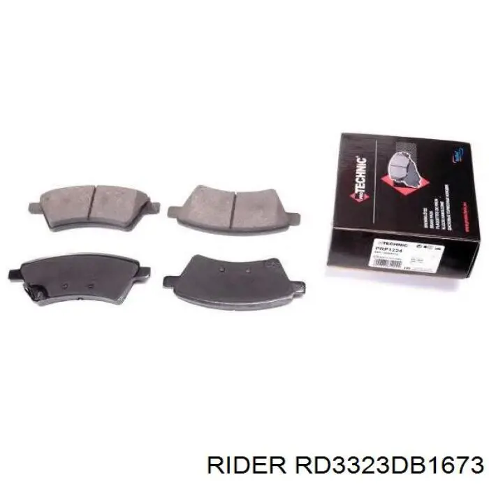 Колодки Rider RD3323DB1673 цена, от 13.24 USD