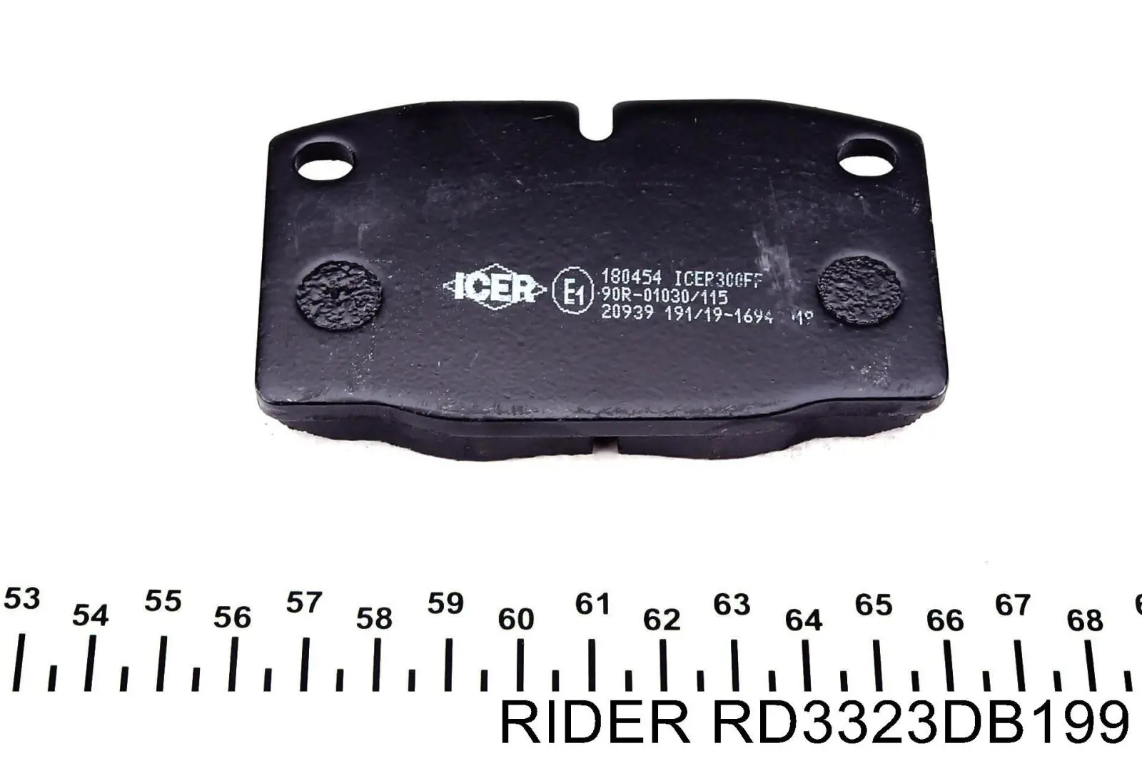 Купить RD3323DB199 Rider Колодки тормозные
