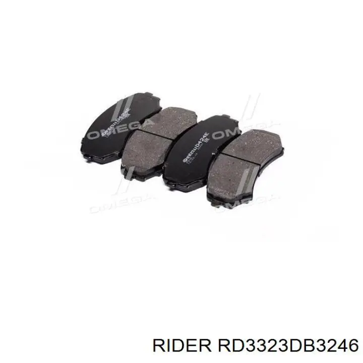 Тормозные колодки Rider RD3323DB3246