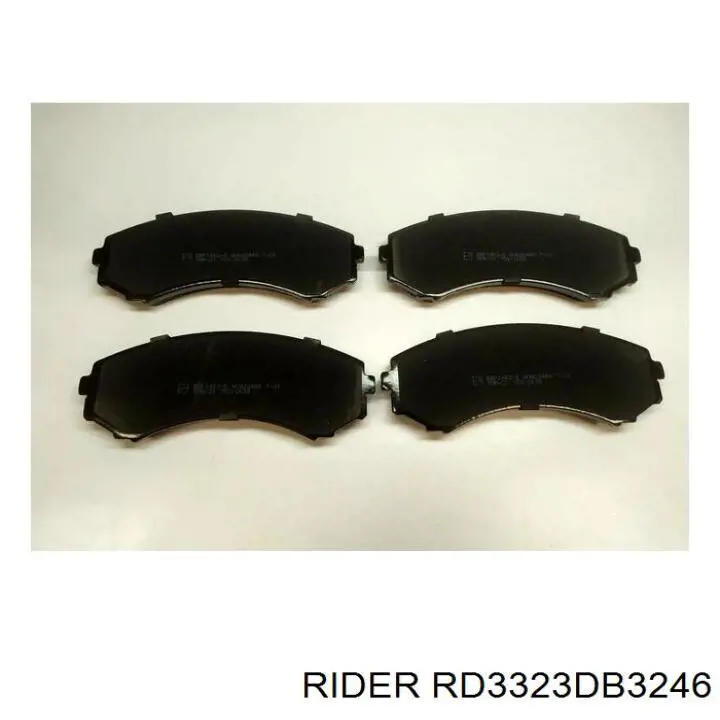 RD3323DB3246 Rider Колодки передние
