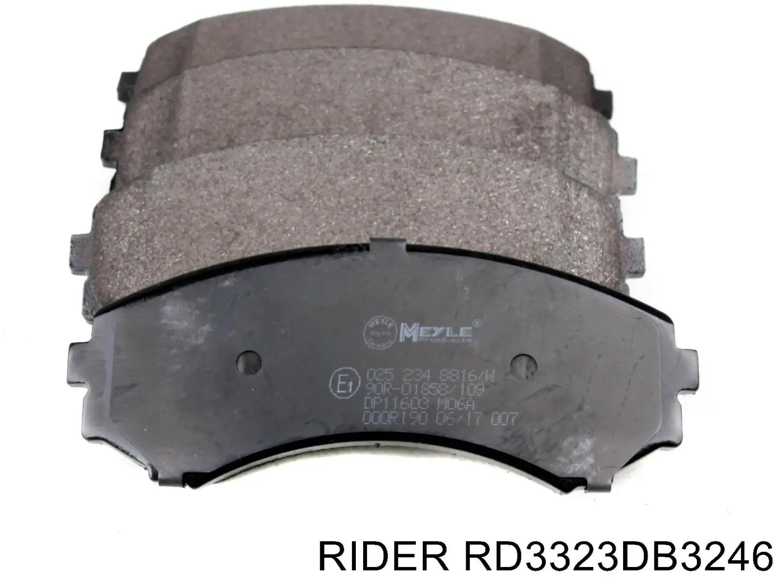 Передние тормозные колодки RD3323DB3246 Rider