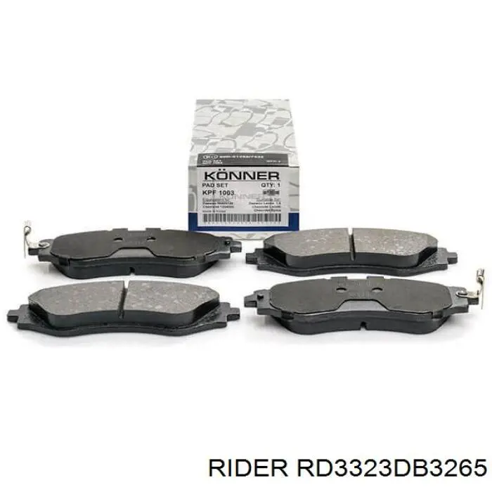 Купить RD3323DB3265 Rider Колодки тормозные