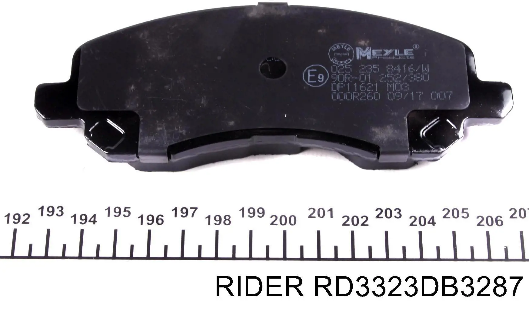 Купить RD3323DB3287 Rider Колодки тормозные
