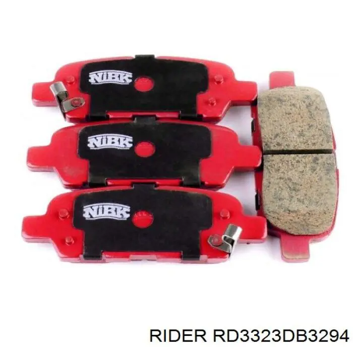 Колодки дисковые  Rider RD3323DB3294 цена, от 14.15 USD