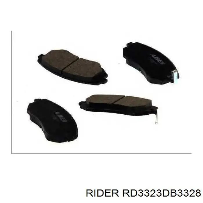 Купить RD3323DB3328 Rider Колодки тормозные