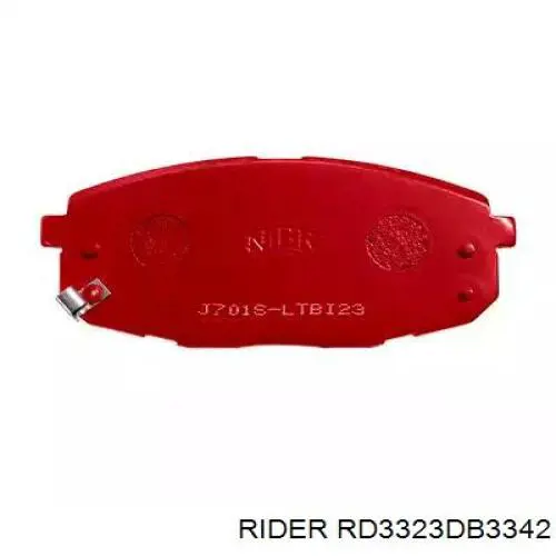 RD3323DB3342 Rider Колодки передние