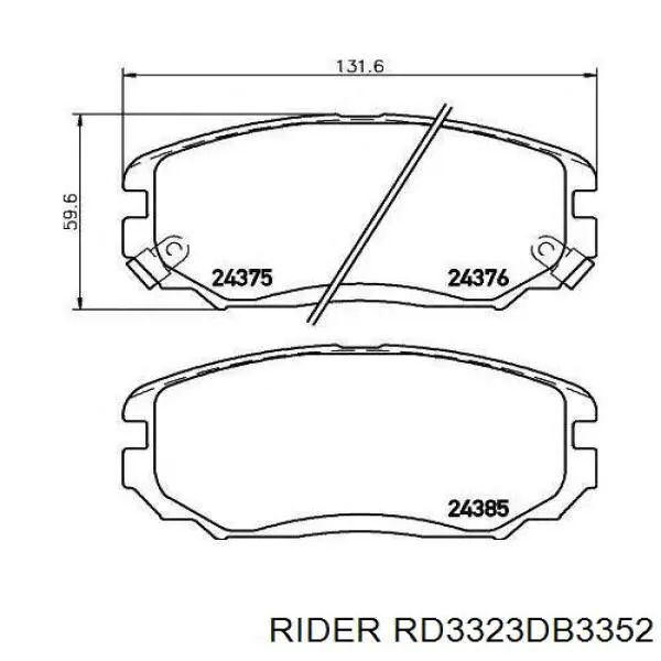 RD3323DB3352 Rider