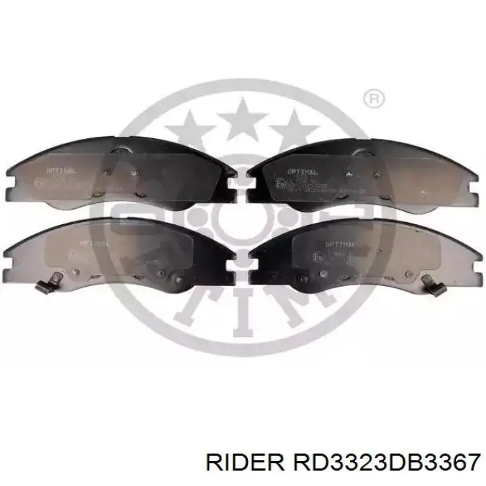 Передние тормозные колодки RD3323DB3367 Rider