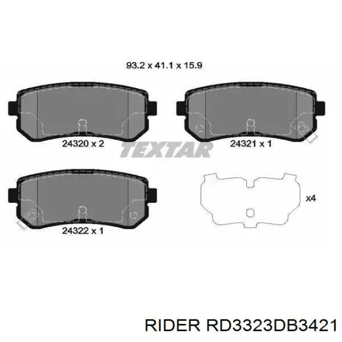 RD3323DB3421 Rider