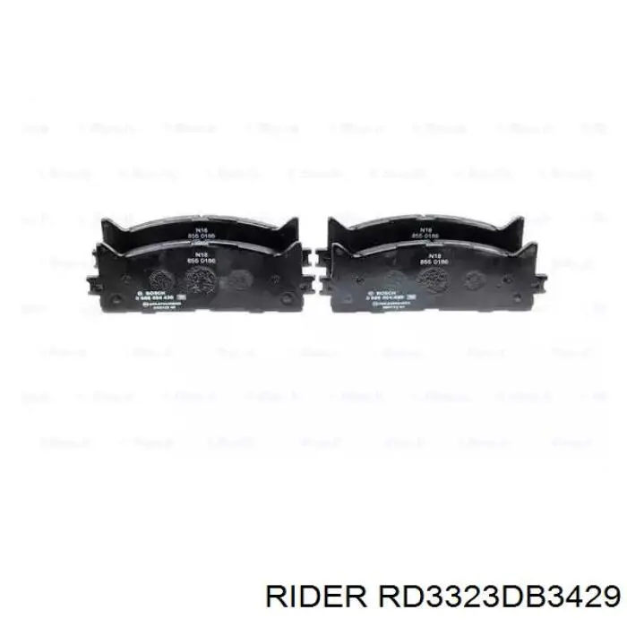 Колодки Rider RD3323DB3429 цена, от 28.75 USD