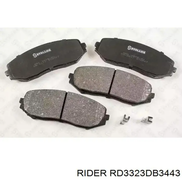 Передние тормозные колодки RD3323DB3443 Rider