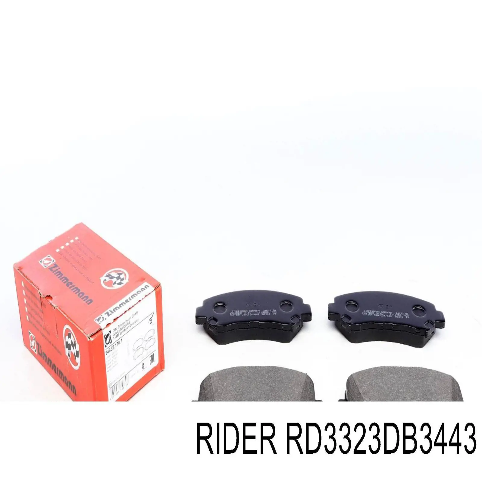 RD3323DB3443 Rider Колодки передние