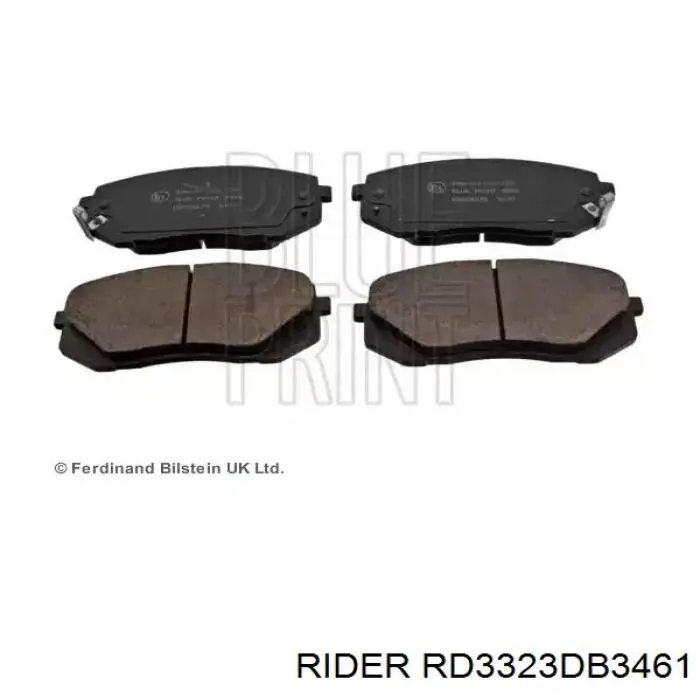 Передние тормозные колодки RD3323DB3461 Rider