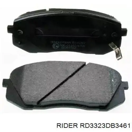 Колодки Rider RD3323DB3461 цена, от 17.29 USD