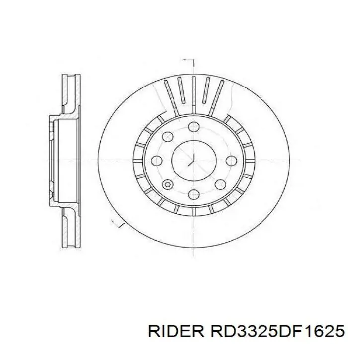 RD3325DF1625 Rider