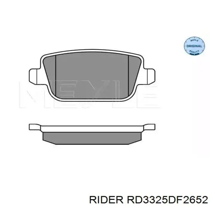 Compre RD3325DF2652 Rider Disco do freio dianteiro