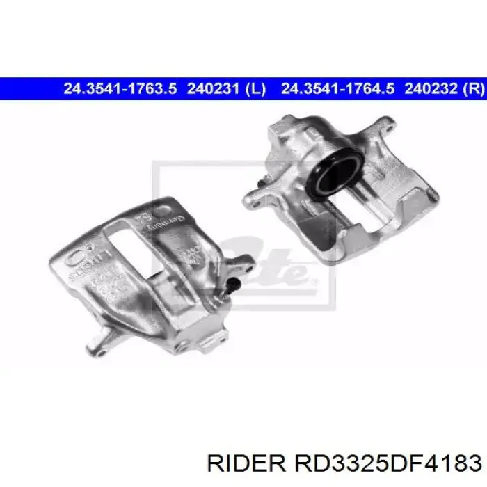 Тормоз дисковый передний Rider RD3325DF4183 цена, от 35.51 USD